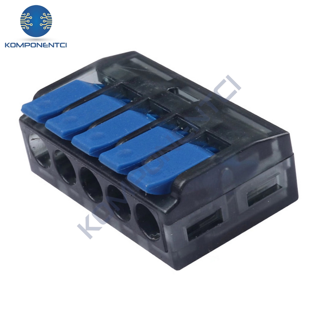 Gwest GW-415 5 İletken Bağlantılı Çok Amaçlı Klemens 1 Adet