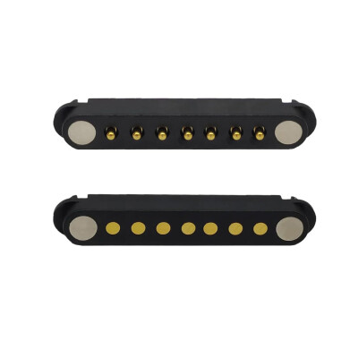 7-Pin 2.54mm Pogo Pin Manyetik Konnektör Takımı