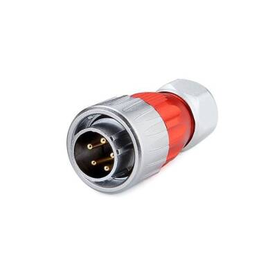 DH-20-C05PE-03-001 5-Pin Su Geçirmez Konnektör - Erkek
