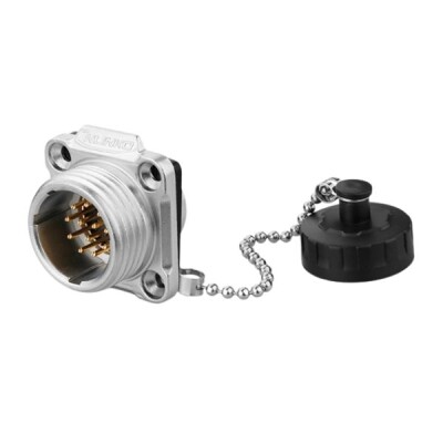 YW-20-C12SX-03-401 12-Pin Su Geçirmez Konnektör - Erkek