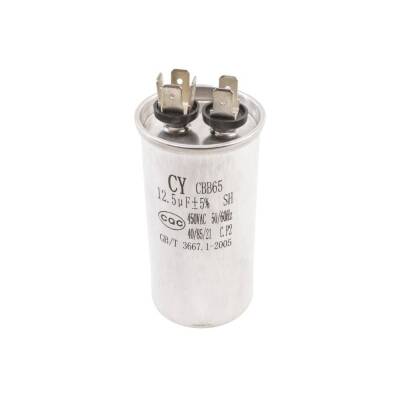 CBB65 12.5uF 450V Kutulu Daimi Kondansatör