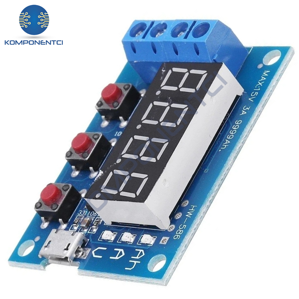 ZB2L3 18650 Lityum Akü Pil Kapasite Test Cihazı 1.5-15V 3A