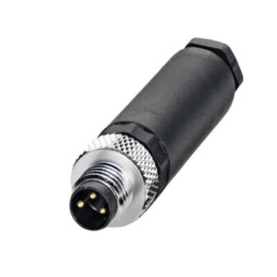 M8 4 Pin Erkek Konnektör