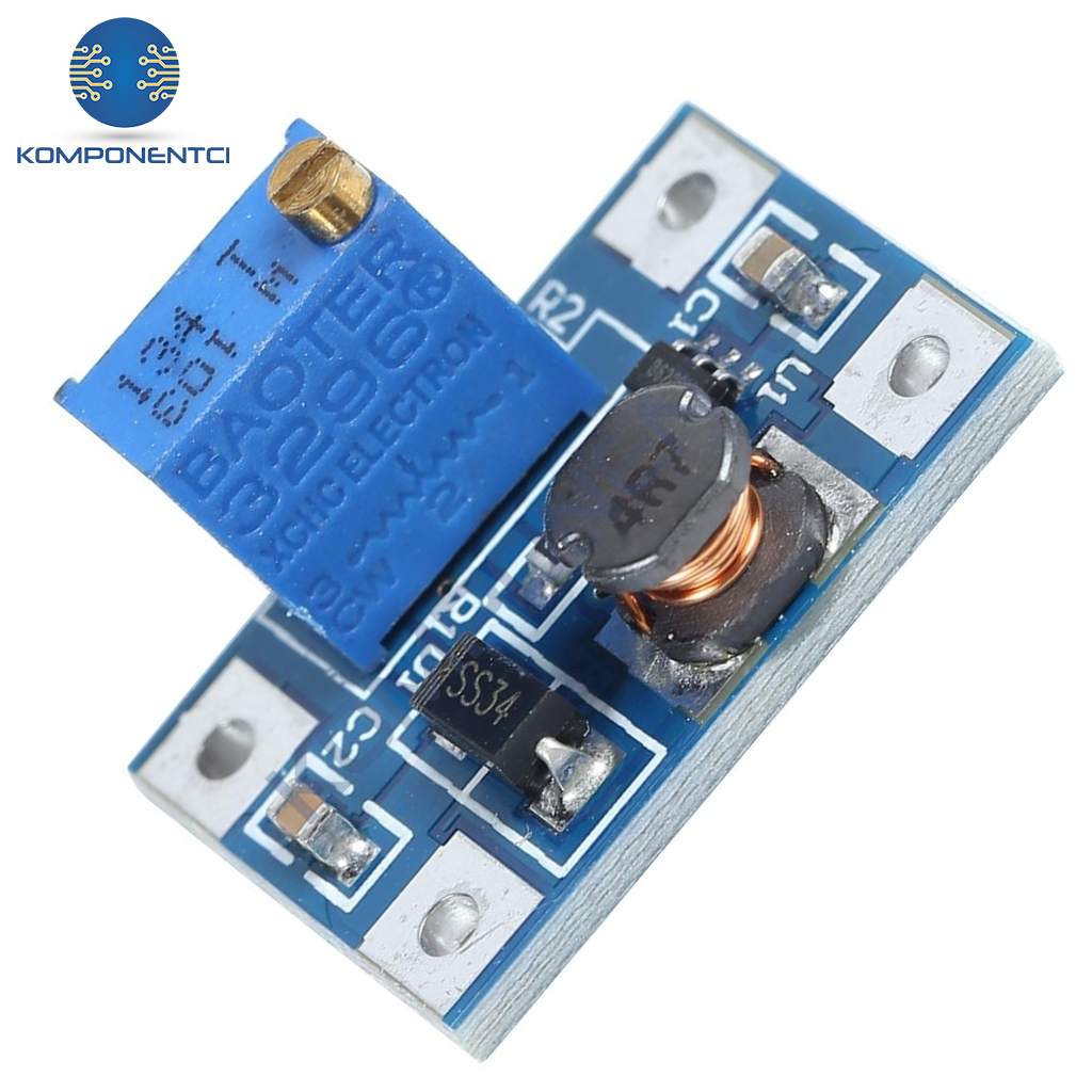 SX1308 2A DC-DC Voltaj Yükseltici Boost Modül | Komponentci