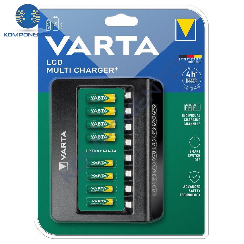 Varta 57681 LCD 8 Slot AA - AAA Pil Şarj Cihazı