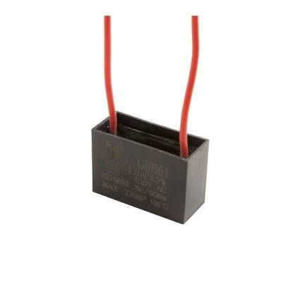 CBB61 1.5uF 450V Kablolu Kutulu Daimi Kondansatör