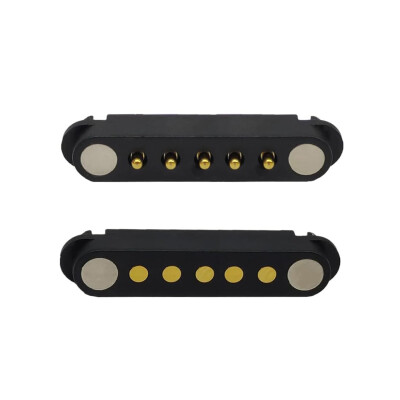 5-Pin 2.54mm Pogo Pin Manyetik Konnektör Takımı