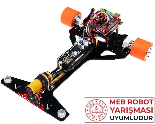 Fline MEB İleri Seviye Çizgi İzleyen Robot montajs
