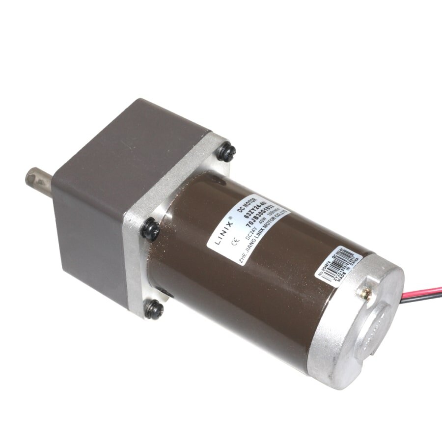 63ZY24-40 24V 100RPM DC Motor | Komponentci