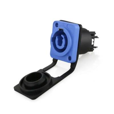 YF-24-J03SX-01-001 3-Pin IP67 Şase Tip Powercon Konnektör - Dişi