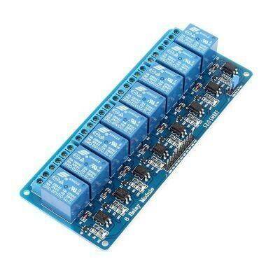8 Kanallı 12V Röle Kartı