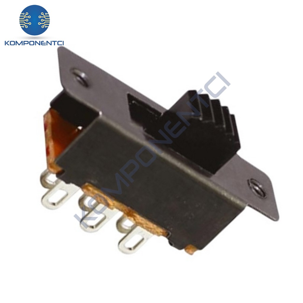 IC-208A Slide Switch ON-OFF-ON 6P | Komponentci