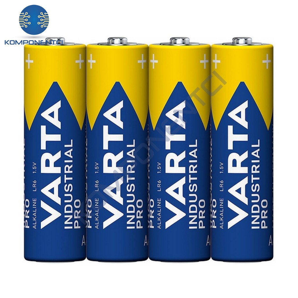 Varta 4006 Industrial Pro Alkalin AA Kalem Pil 4'lü Paket