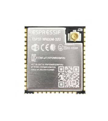 ESP32-WROOM-32U 16M 128Mbit Wi-Fi Bluetooth Modülü