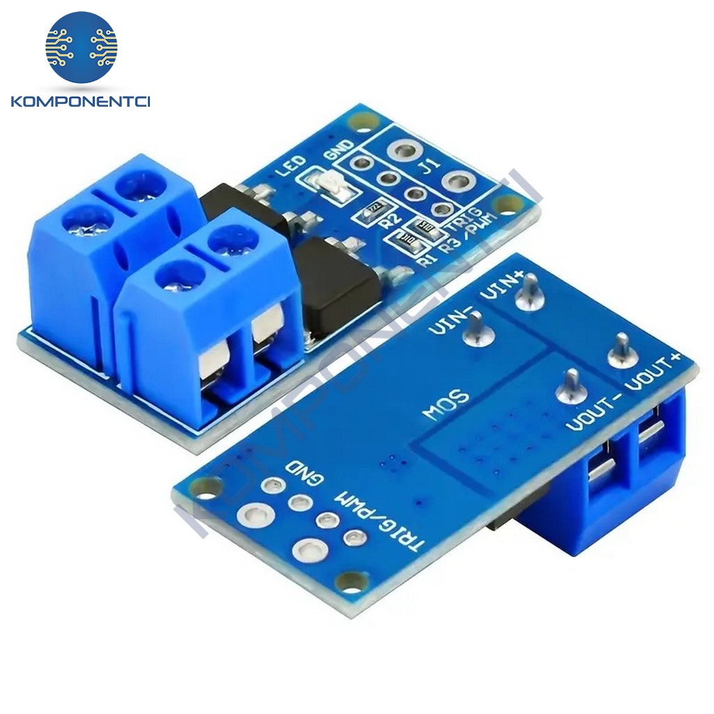 15A 400W PWM Kontrollü Mosfet Anahtarlama Modülü | Komponentci