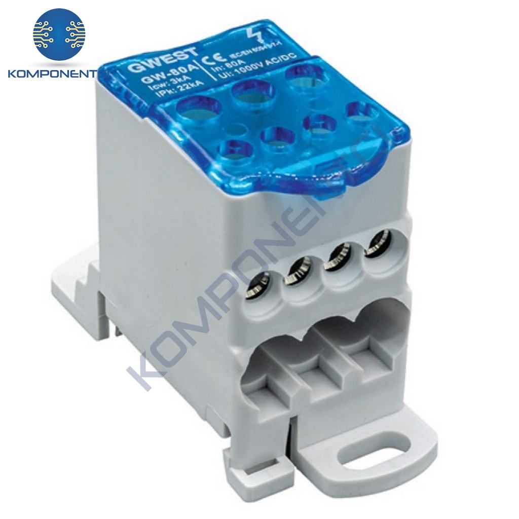 Gwest GW-80A Tek Kutuplu 80A Girişli Dağıtıcı Ünite