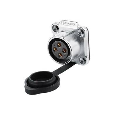LP-20-J04SX-03-401 4-Pin Su Geçirmez Konnektör - Dişi