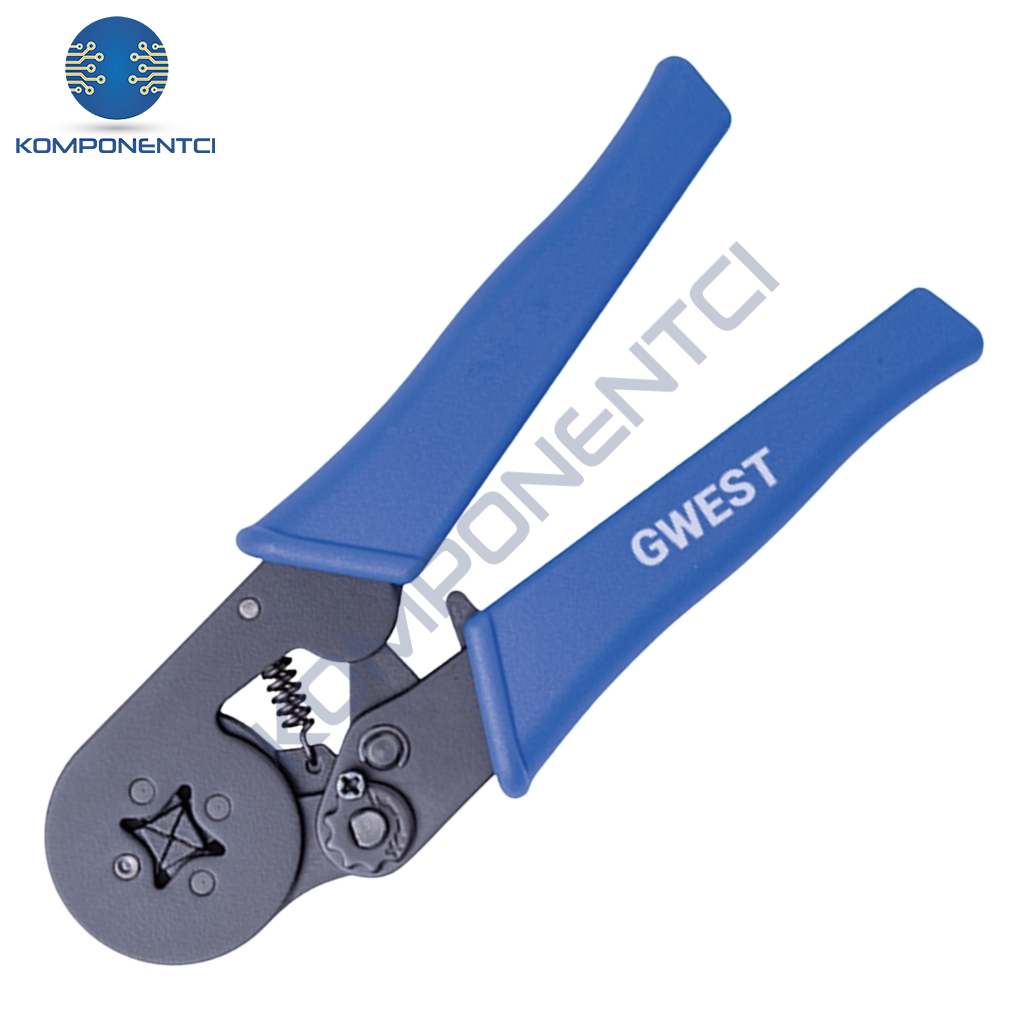 Gwest GW-8 Kablo Yüksüğü Sıkma Pensesi (4 Köşe) 0.08-6 mm²