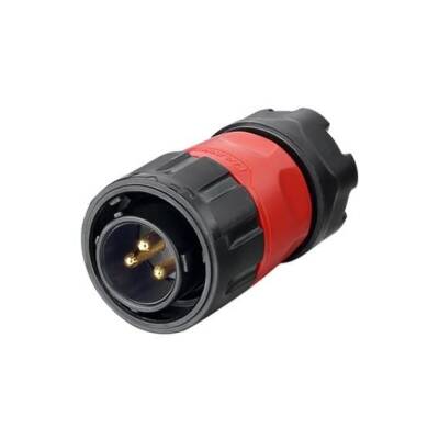 YM-20-C03PE-02-001 3-Pin Su Geçirmez Konnektör - Erkek