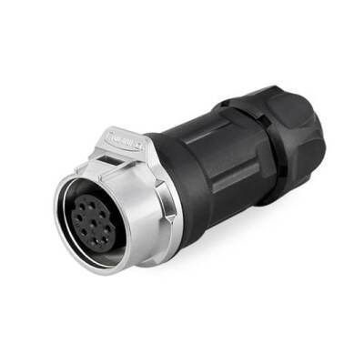 LP-16-J09PP-01-001 9-Pin Su Geçirmez Konnektör - Dişi