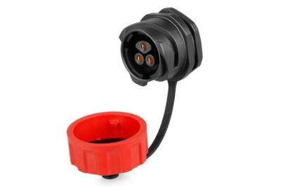 YM-24-J03SX-02-101 3-Pin Su Geçirmez Konnektör - Dişi