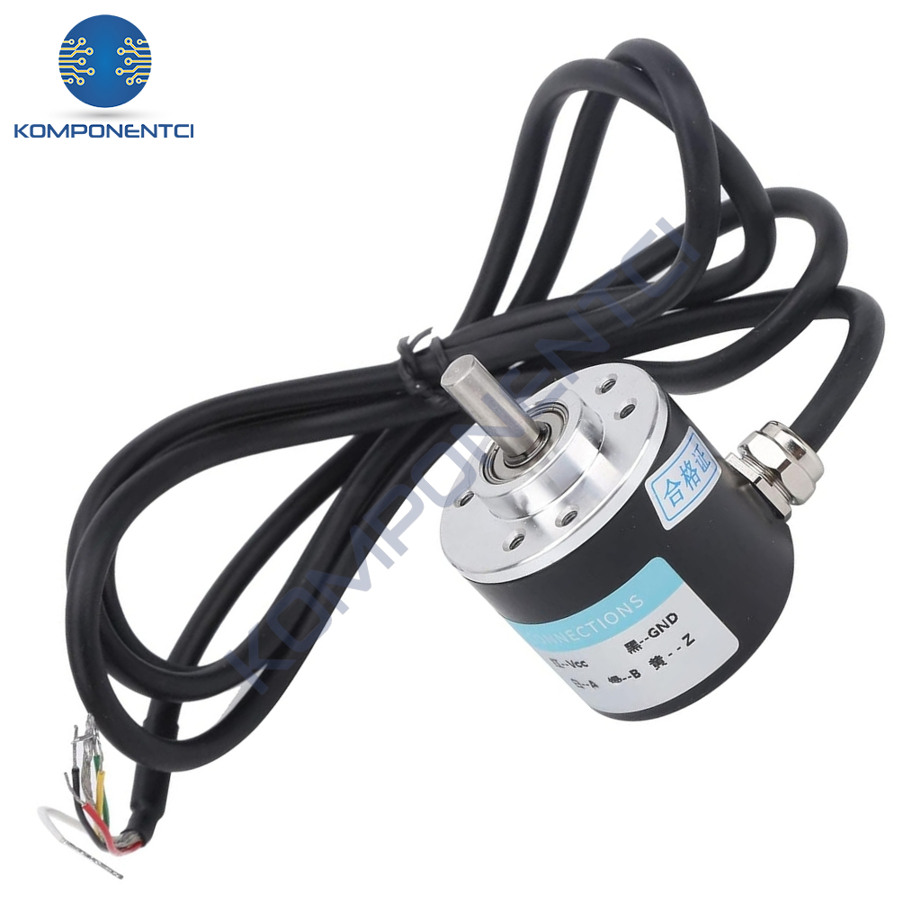 Artımlı Optik Döner Enkoder - 400 Darbe 5-24V/DC
