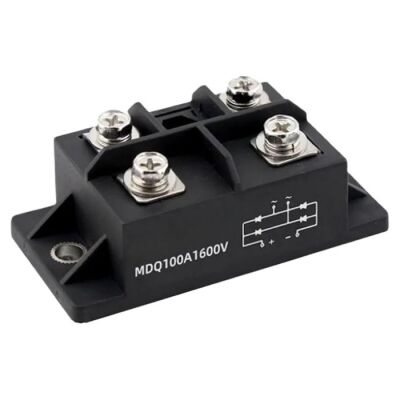 MDQ100-16 100A 1600V Tek Faz Köprü Diyot - Şase Tip