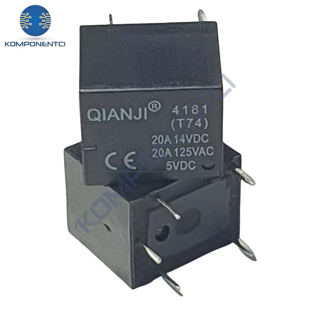 Qianji 5V 20A Gaz Rölesi T74  4181