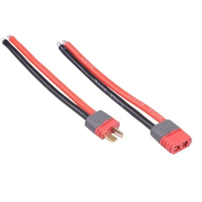 A1015E Dişi-Erkek Lipo Pil Şarj Kablosu Seti 10cm