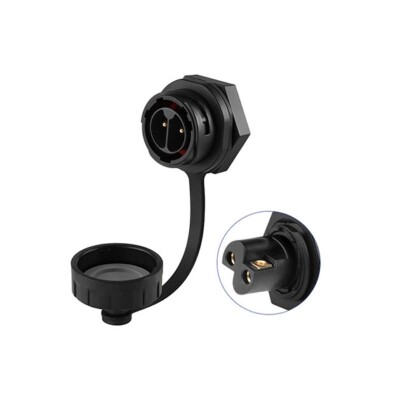 YM-20-C02SX-22-105A 2-Pin Su Geçirmez Konnektör - Erkek
