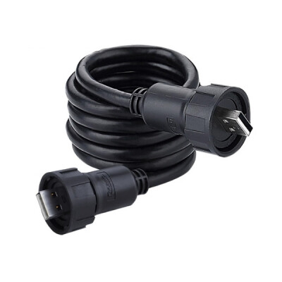 YU-USB2-MP-MP-1M-002 Su Geçirmez Erkek-Erkek USB Konnektör - 1M Kablo