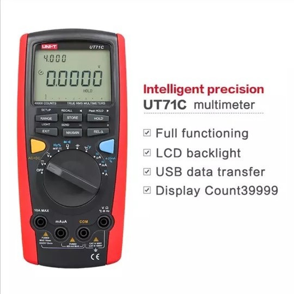 Unit UT71C Dijital Multimetre | Komponentci