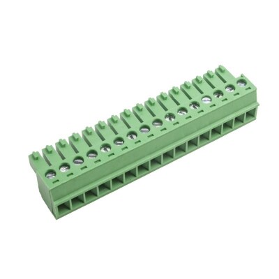 EBK-16-B 16 Pin 3.81mm 90 Derece Geçmeli Dişi Klemens
