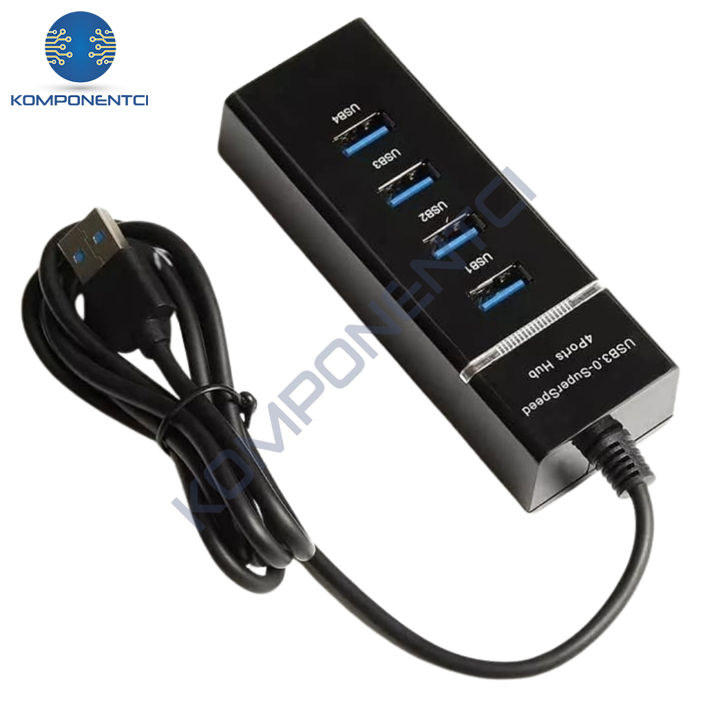 Yüksek Hızlı USB HUB - Çoklayıcı 4 Adet USB3.0 Giriş (Port)