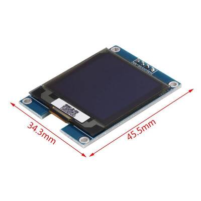 DollaTek 1,5 Zoll OLED-Anzeigemodul – I2C & SPI Serielles 128x128 Farbdisplay Für Arduino Und DIY-Projekte