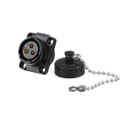 YM-20-J03SX-02-401 3-Pin Su Geçirmez Konnektör - Dişi