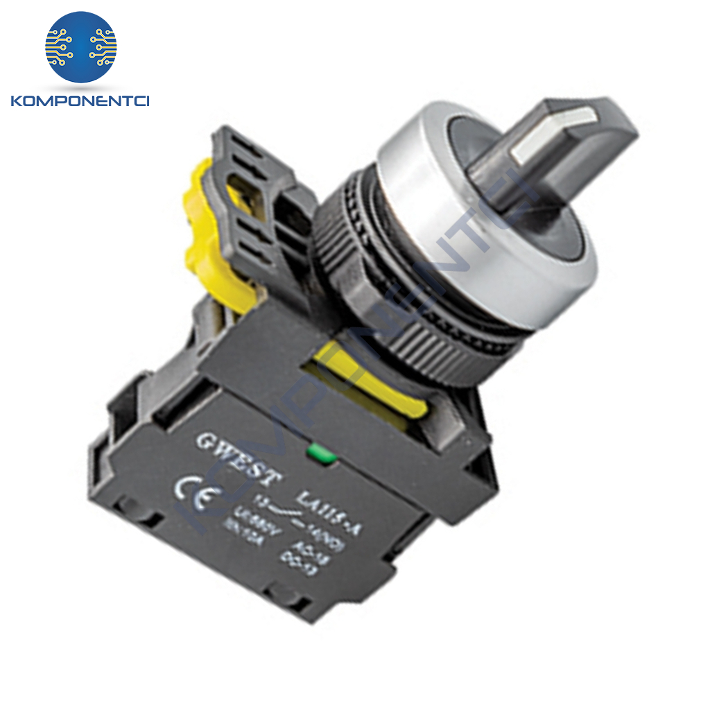 Gwest A5-20X/FU 20mm 1-0-2 Kayıcı Mandal Buton 2NO