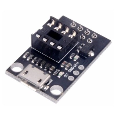 ATtiny13A/ATtiny25/ATtiny45/ATtiny85 Usb Geliştirme ve Programlama Kartı