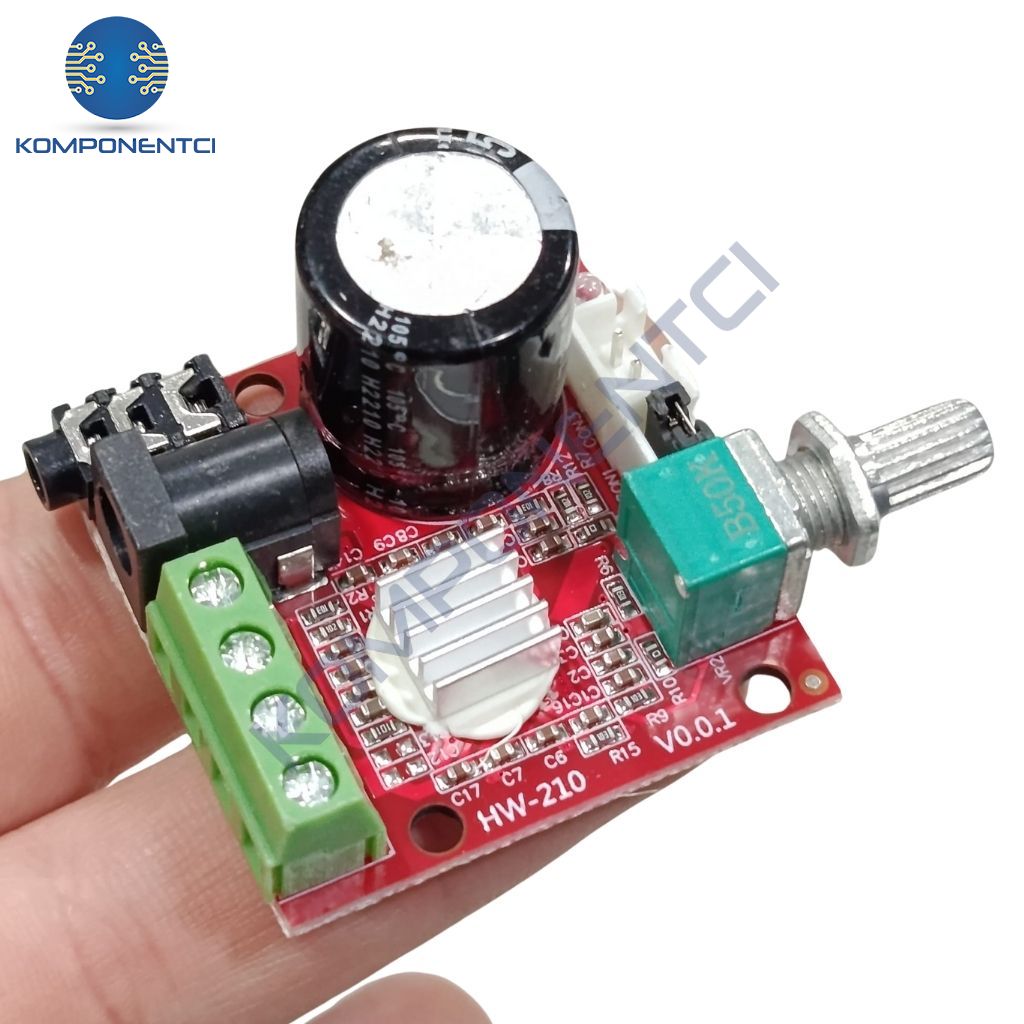 PAM8610 2x15W D Sınıfı Stereo Amplifikatör Devresi Modülü