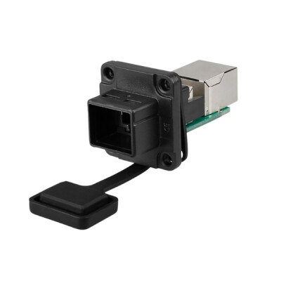 YT-RJ45-JSX-02-001 Su Geçirmez Ethernet Konnektörü - Dişi