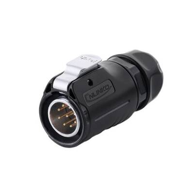 LP-20-C09PE-01-022 9-Pin Su Geçirmez Konnektör - Erkek