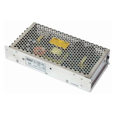 INES-100-24 - 100W 24VDC 4.5A Ray Montajlı Kapalı Tip Güç Kaynağı