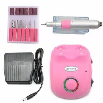 HC-601 Manikür Pedikür Tırnak Törpü Seti - Pembe