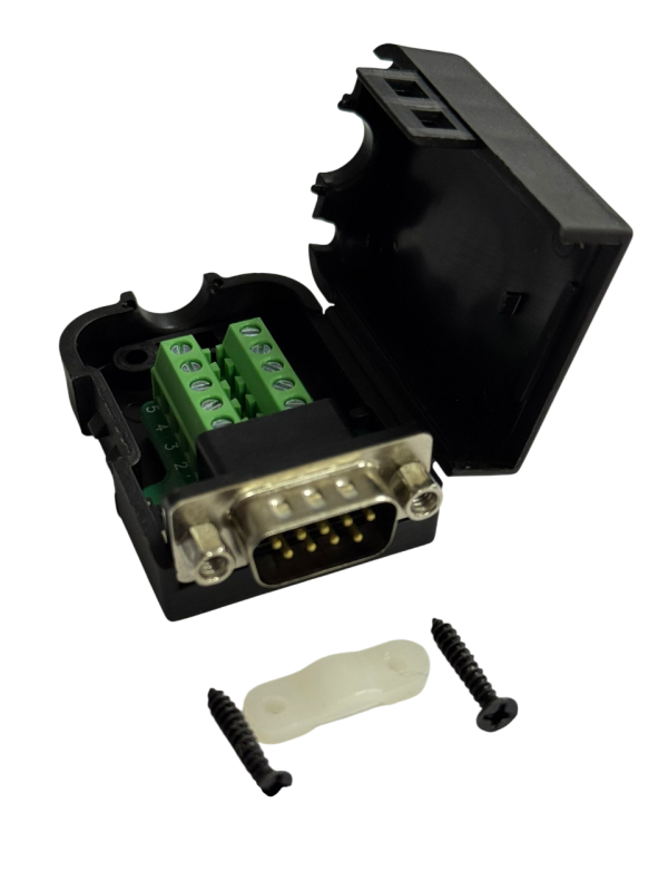 D-Sub DB9 9 Pin Erkek Terminal Block Adaptörü | Komponentci