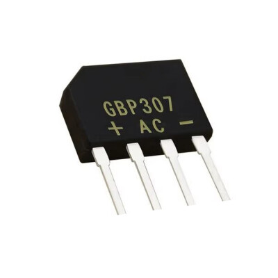 GBP307 - 3A 700V Tarak Tip Köprü Diyot - Kısa Bacaklı