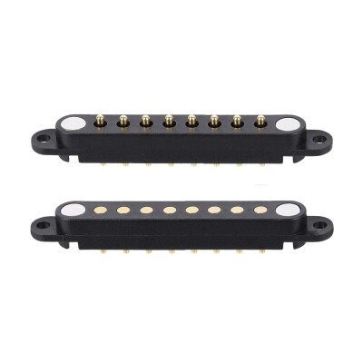 8-Pin 2.54mm Pogo Pin Manyetik Konnektör Takımı - Kulaklı