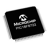 PIC18F8722 I/PT SMD TQFP-80 8-Bit 40MHz Mikrodenetleyici