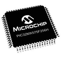 PIC32MX575F256H-80I/PT SMD 80Mhz 32-Bit Mikrodenetleyici TQFP64