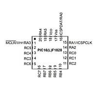 PIC16F1828-I/ML 8-Bit 7Kb 32MHz Mikrodenetleyici Qfn20