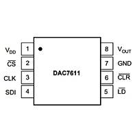 DAC7611U Smd Dijital Analog Çevirici Entegresi Soic-8